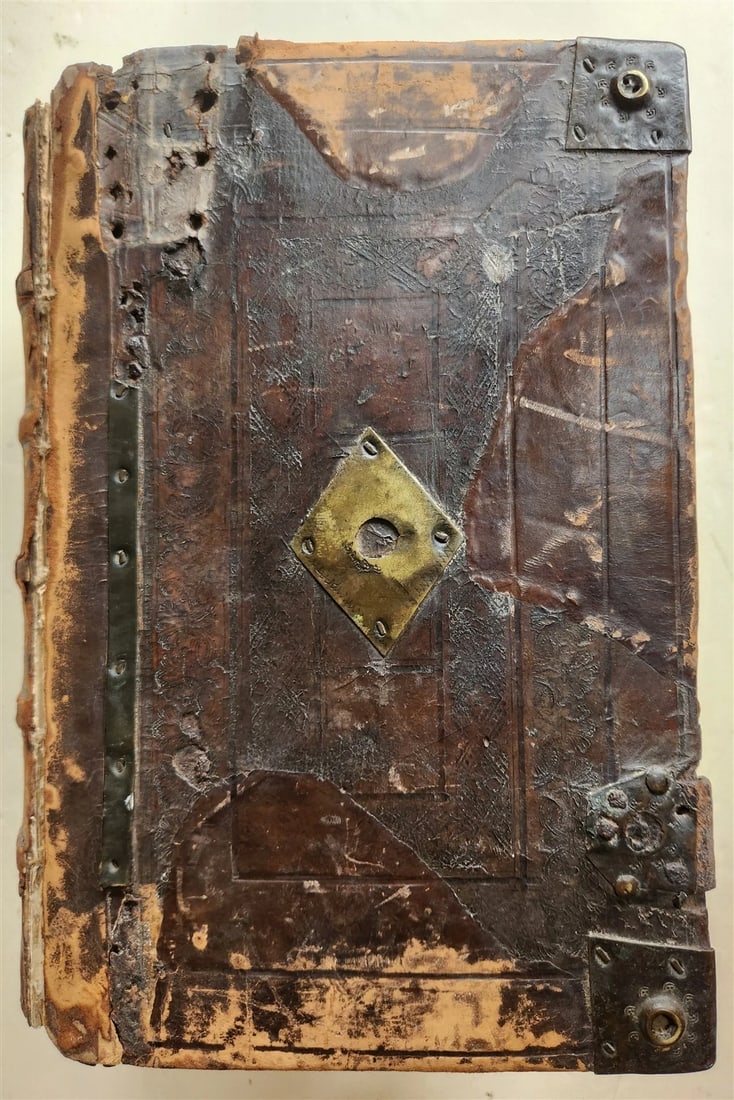 1610 BIBLE in ENGLISH by ROBERT BARKER antique GENEVA VERSION - 2