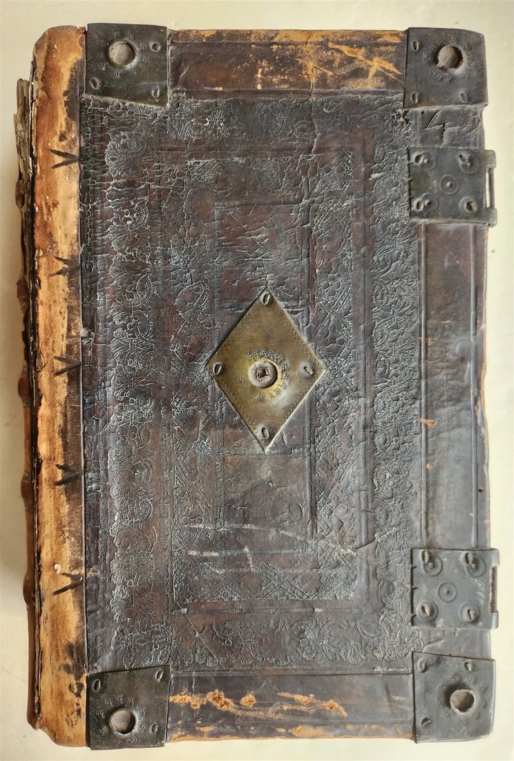 1610 BIBLE in ENGLISH by ROBERT BARKER antique GENEVA VERSION - 7