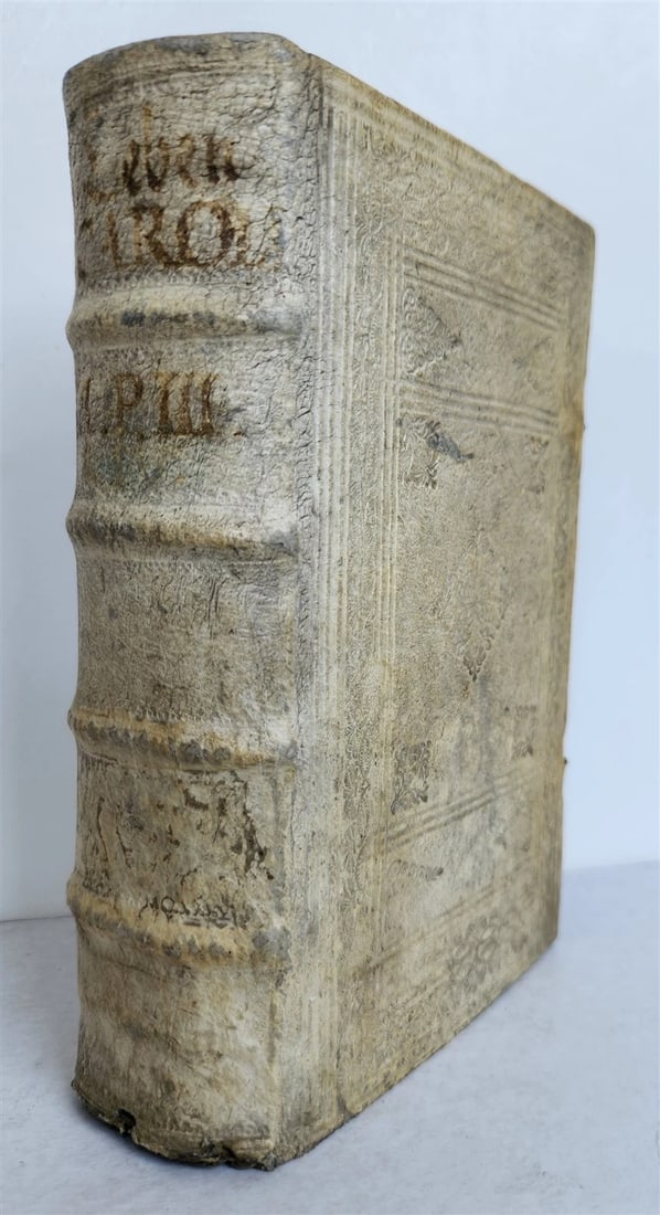 1709 LIFE of CAROLI KING of SPAIN & INDIES antique PIGSKIN BOUND ILLUSTRATED v.3 (1 of 11)