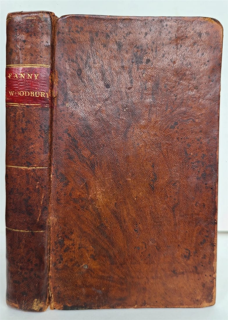 1818 WRITINGS of FANNY WOODBURY by JOSEPH EMERSON antique BOSTON AMERICANA - 2