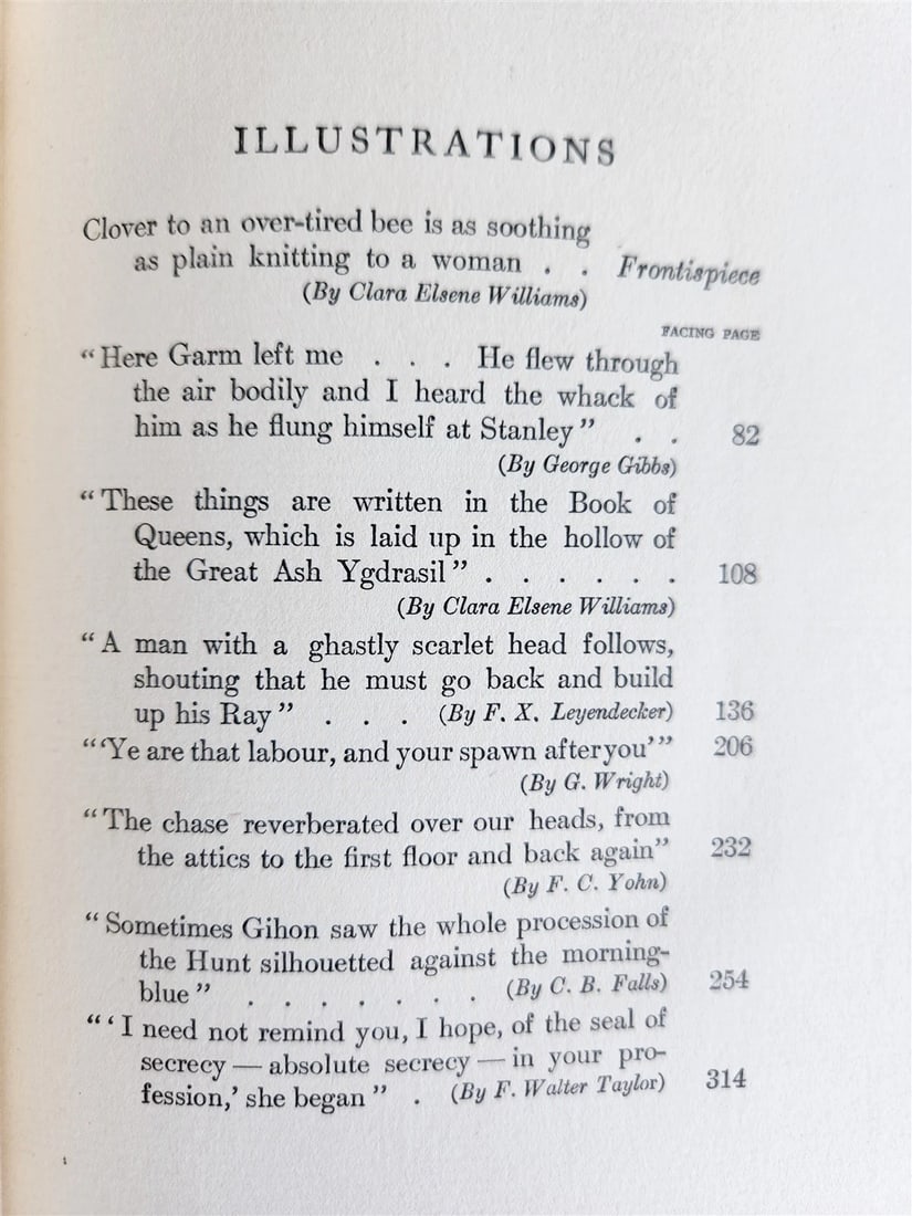 1909 ACTIONS and REACTIONS by Rudyard Kipling ANTIQUE First US edition - 12