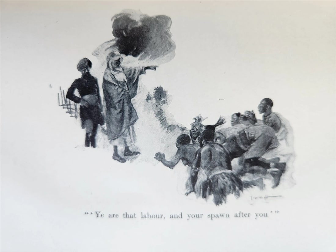 1909 ACTIONS and REACTIONS by Rudyard Kipling ANTIQUE First US edition - 7