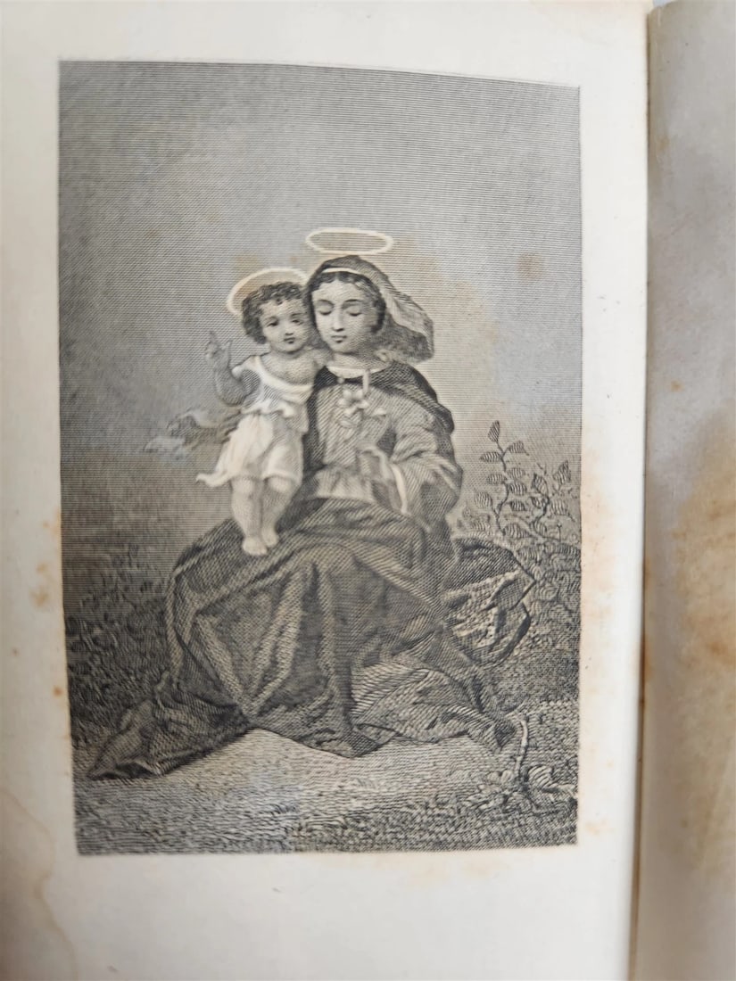 1860s IMITATION de JESUS - CHRIST antique in FRENCH (1 of 7)