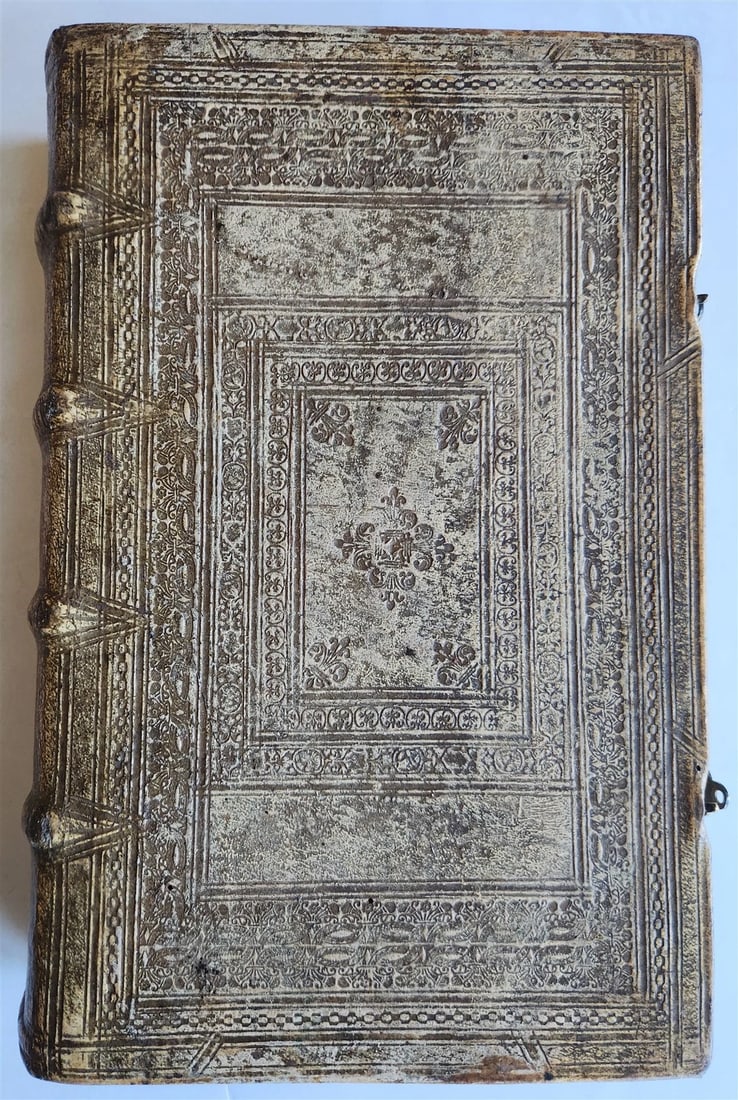 1682 Georgica curiosa ILLUSTRATED noble country life antique PIGSKIN FOLIO - 3