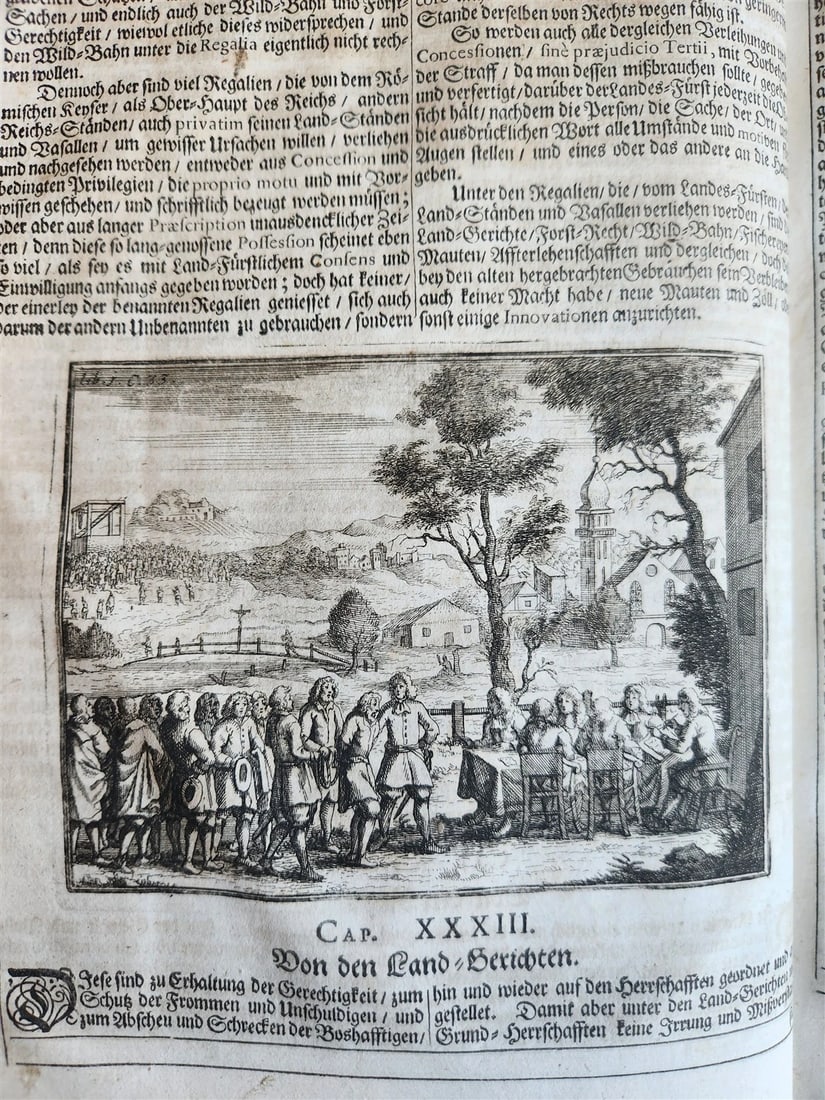 1682 Georgica curiosa ILLUSTRATED noble country life antique PIGSKIN FOLIO - 7