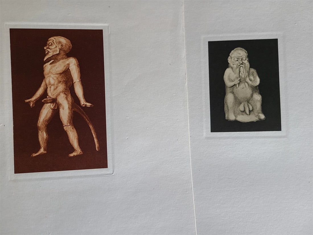 1921 ANTIKE EROTIK in Kleinkunst und Keramik Gaston Vorberg antique 111 PLATES - 10