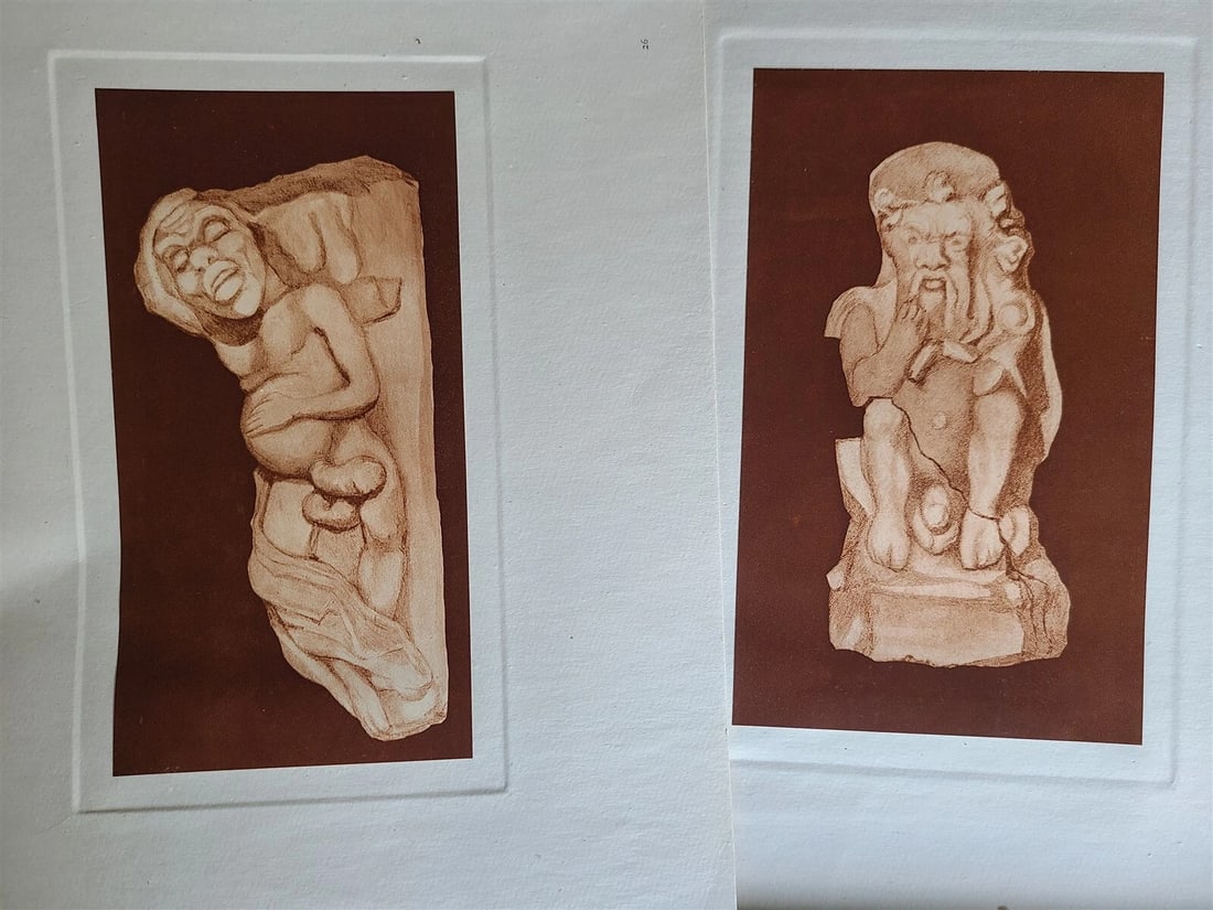 1921 ANTIKE EROTIK in Kleinkunst und Keramik Gaston Vorberg antique 111 PLATES - 5