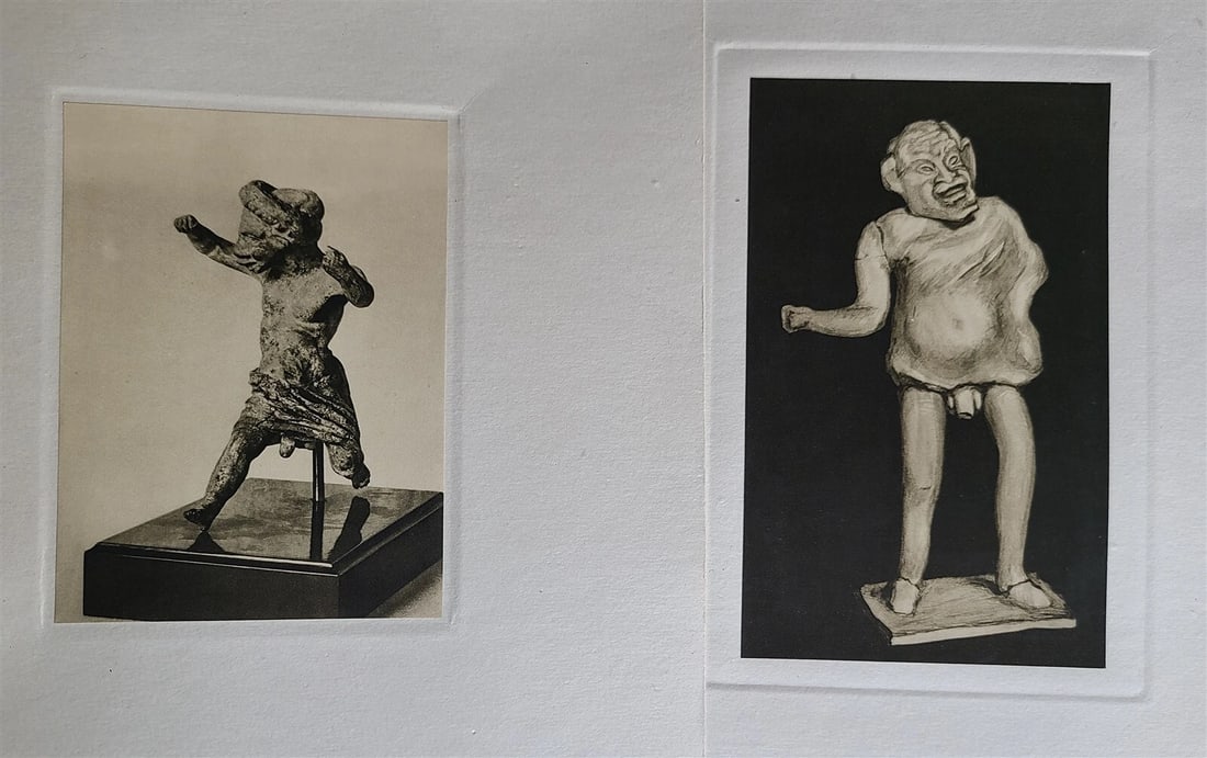 1921 ANTIKE EROTIK in Kleinkunst und Keramik Gaston Vorberg antique 111 PLATES - 8