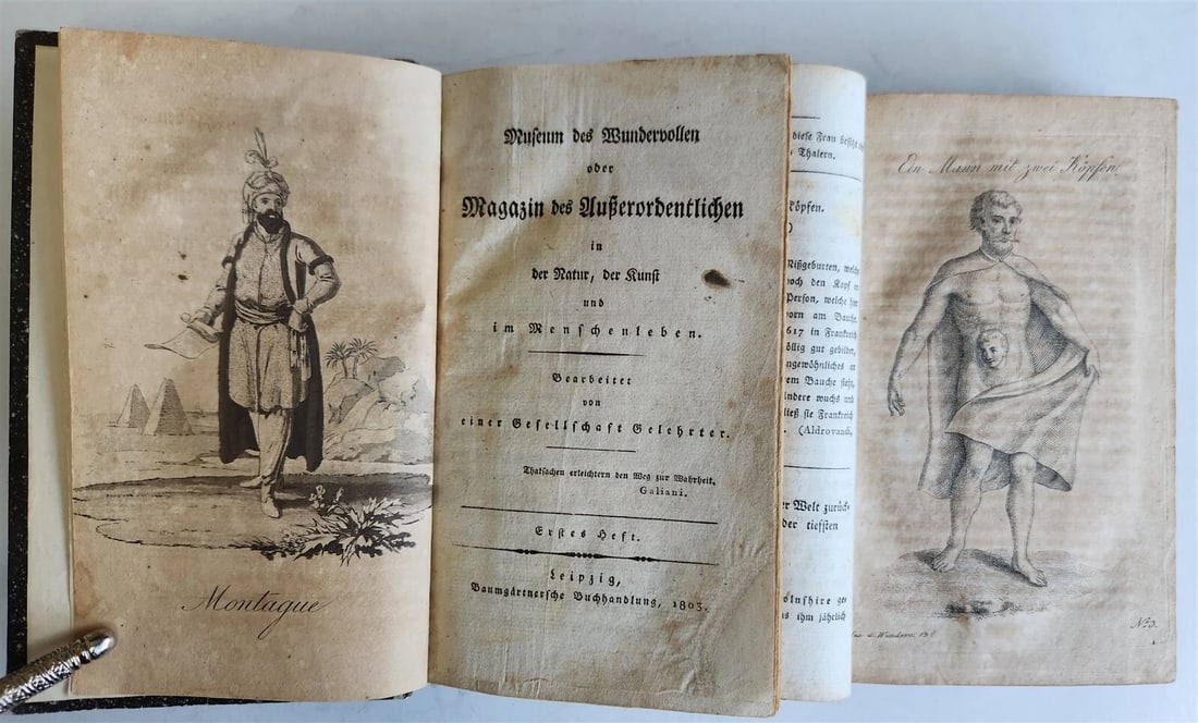 1803-04 EXTRAORDINARY in NATURE ART & HUMAN LIFE 2 VOLUMES antique ILLUSTRATED (1 of 20)