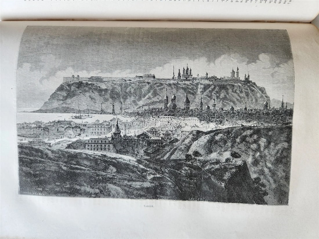 1862 HISTORY of VOYAGES ILLUSTRATED antique RUSSIA S.AMERICA ARABIA SCANDINAVIA - 11