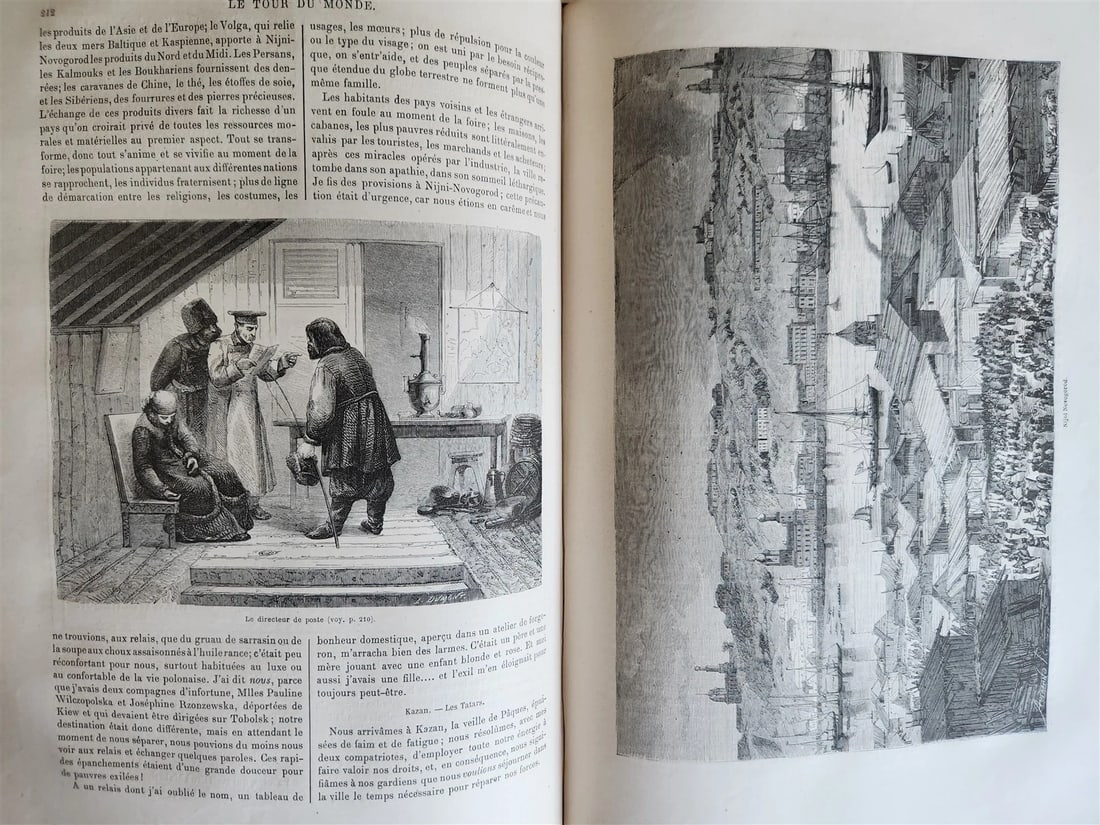 1862 HISTORY of VOYAGES ILLUSTRATED antique RUSSIA S.AMERICA ARABIA SCANDINAVIA - 12