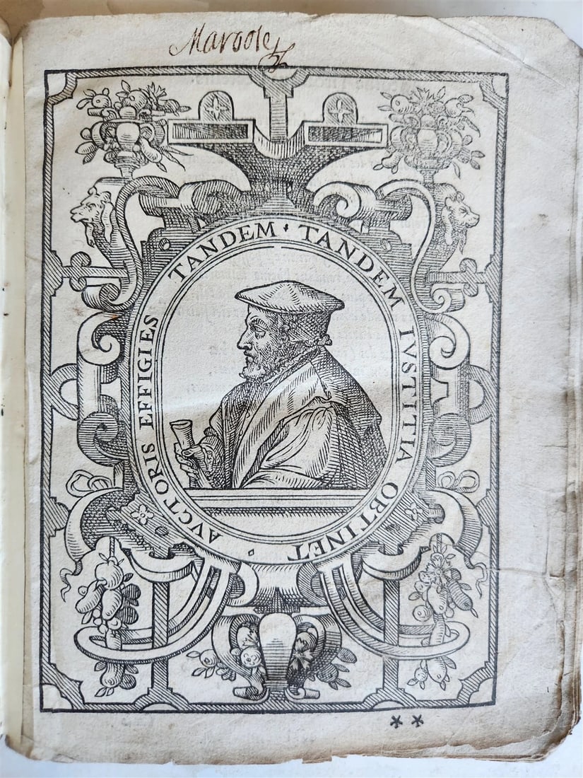 1567 LAW BOOK Josse de Damhoudere ILLUSTRATED 16th CENTURY antique VELLUM BOUND: Title: 1567 LAW BOOK Josse de Damhoudere ILLUSTRATED 16th CENTURY antique VELLUM BOUND Description: Josse de Damhoudere Le Refuge et Garand des Pupilles, Orphelins, et Prodigues: Traite fort utile et