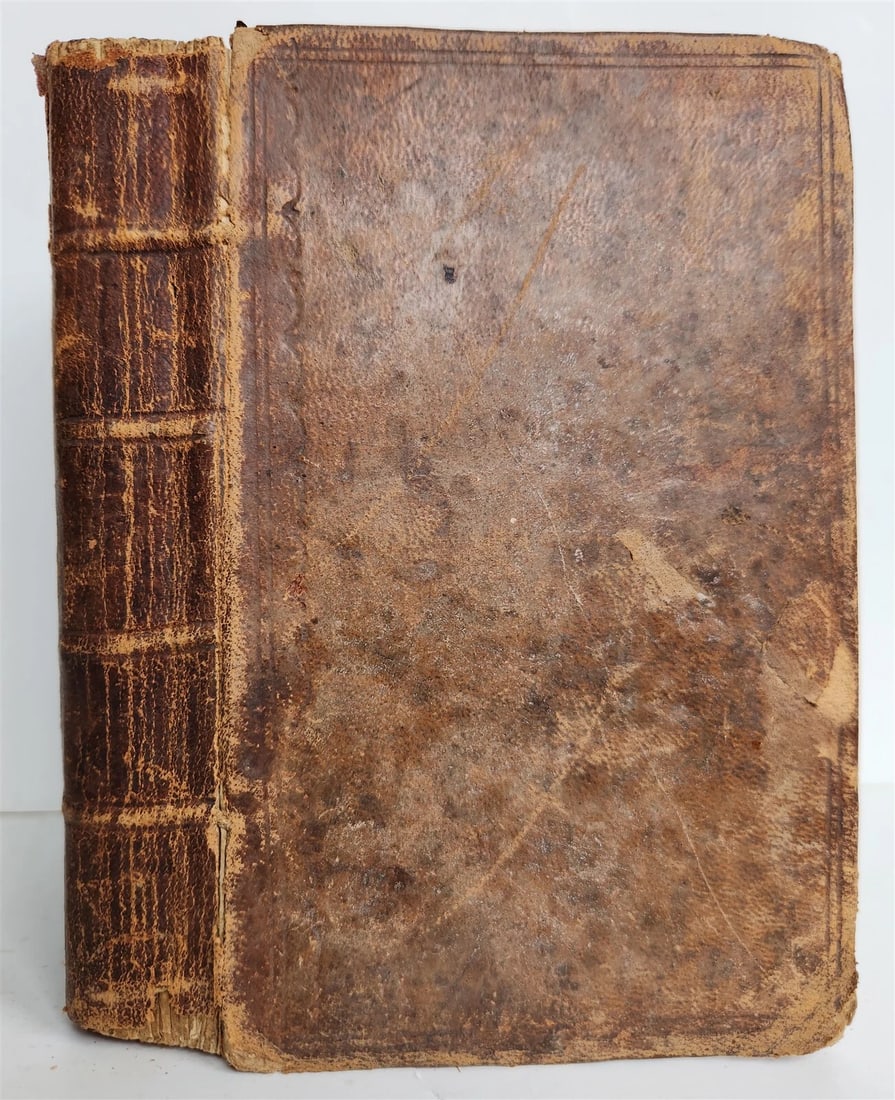 1792 GRAMMAR of the FRENCH TONGUE by JOHN PERRIN antique in ENGLISH - 2