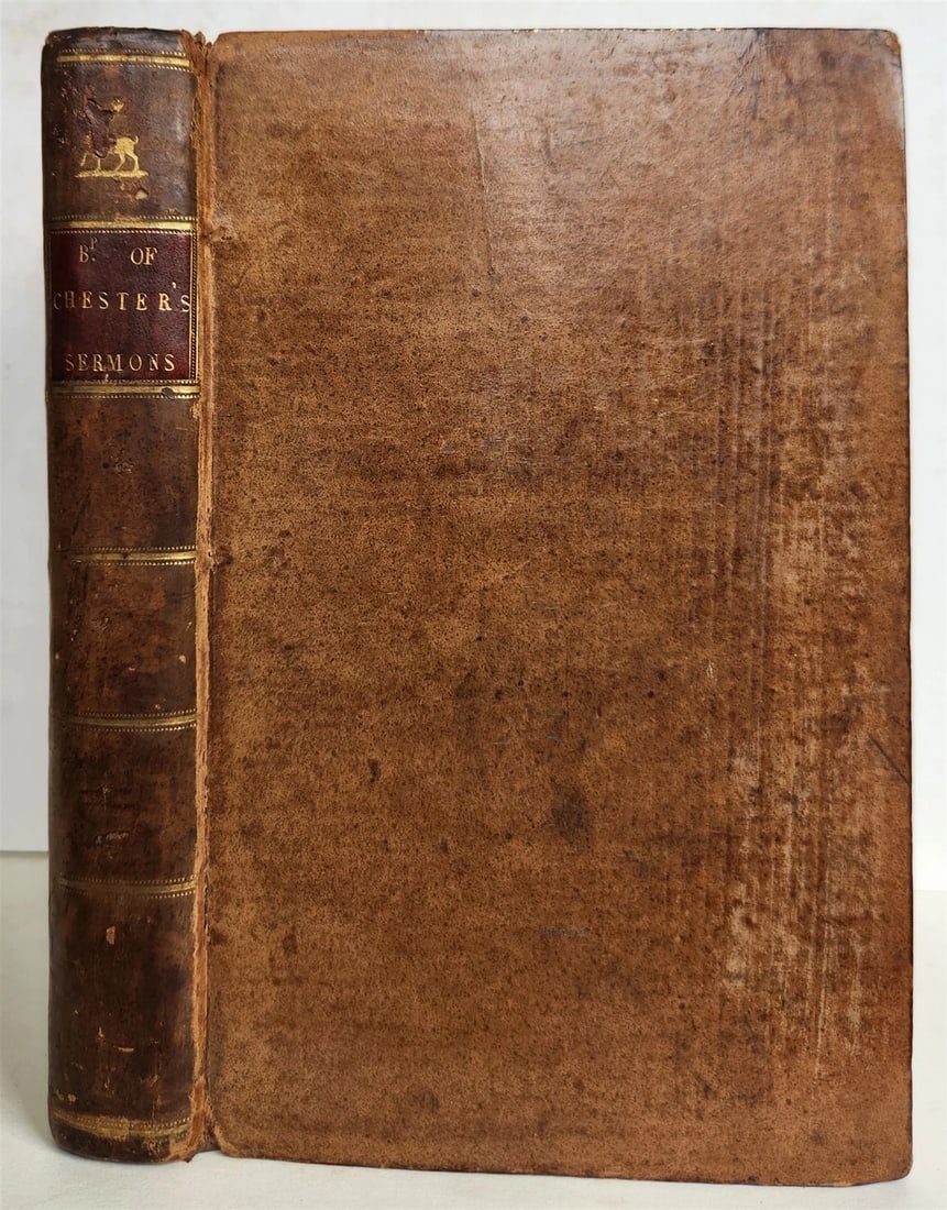 1783 SERMONS by Beilby Porteus antique CONVERSION of AFRICAN SLAVES in ENGLAND - 2