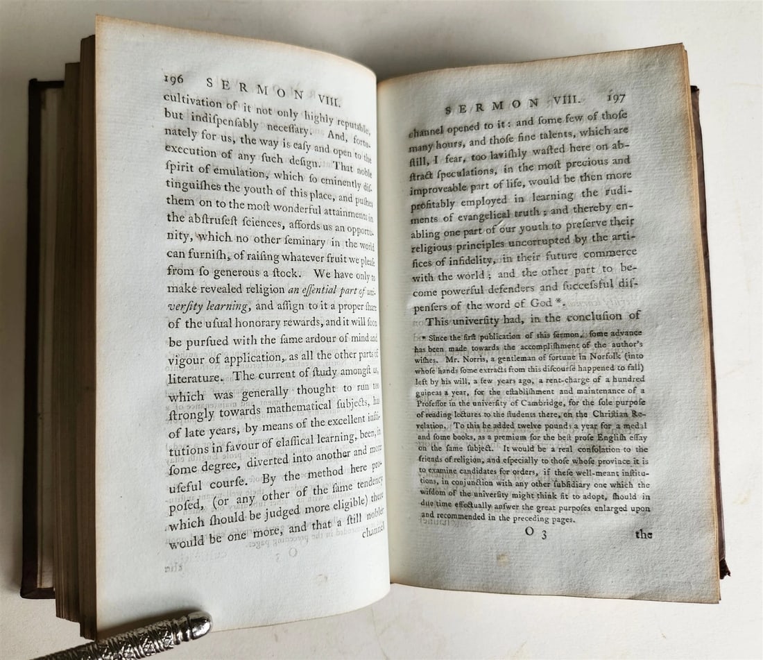 1783 SERMONS by Beilby Porteus antique CONVERSION of AFRICAN SLAVES in ENGLAND - 6