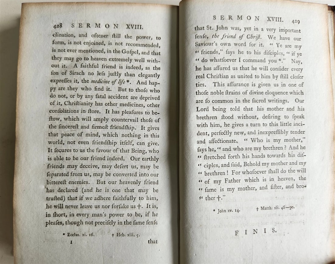 1783 SERMONS by Beilby Porteus antique CONVERSION of AFRICAN SLAVES in ENGLAND - 7