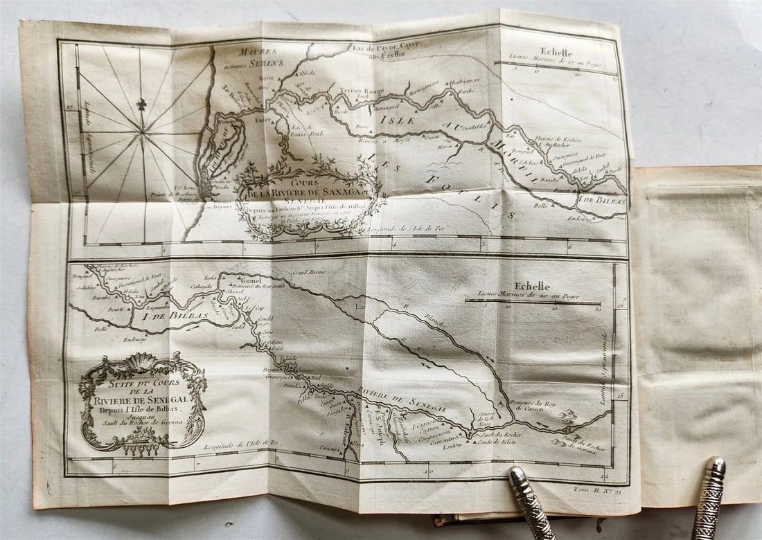 1749 HISTOIRE des VOYAGES antique VOL. 5 illustrated SENEGAL AFRICA: Title: 1749 HISTOIRE des VOYAGES antique VOL. 5 illustrated SENEGAL AFRICA Description: HISTOIRE GENERALE des VOYAGES ou NOUVELLE COLLECTION de toutes les relations de voïages par mer et par terr