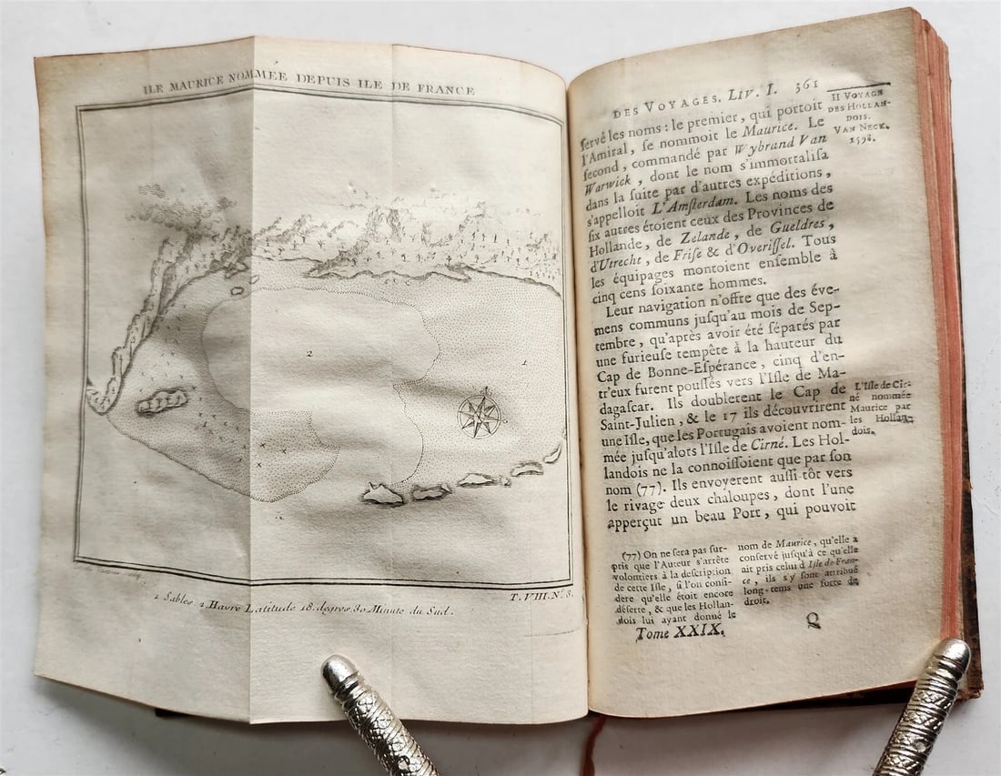 1750 HISTOIRE des VOYAGES antique V.29 INDONESIA JAVA SUMATRA ISLAND illustrated - 5