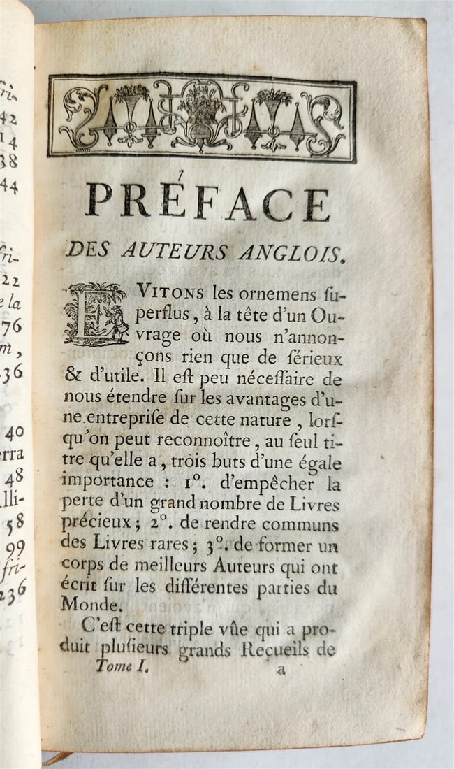 1749 HISTOIRE des VOYAGES VOL.1 antique illustrated TRAVELS to AFRICA & INDIA - 4