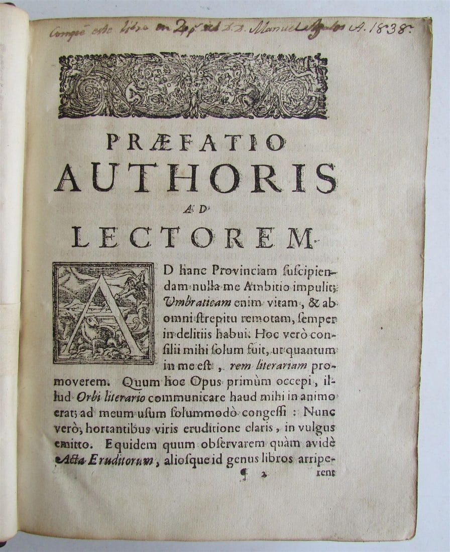 1696 CENSURA CELEBRIORUM AUTHORUM antique BLOUNT critique on celebrated authors - 3