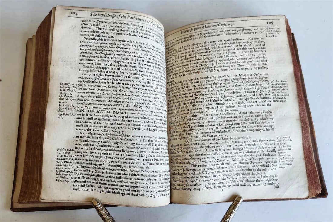 1643 TREACHERY & DISLOYALTY of PAPISTS to THEIR SOVEREIGNES antique in ENGLISH - 6