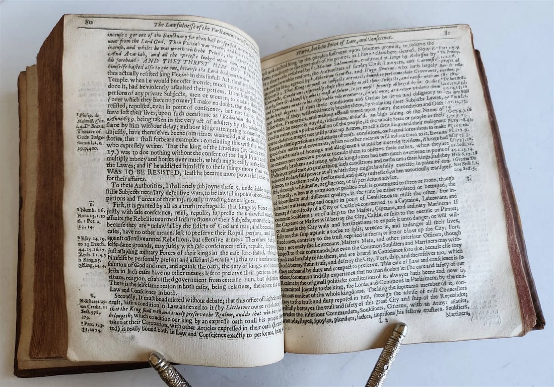 1643 TREACHERY & DISLOYALTY of PAPISTS to THEIR SOVEREIGNES antique in ENGLISH - 7