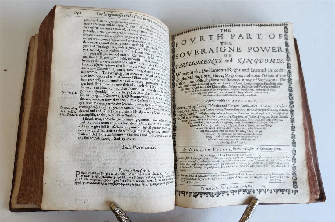 1643 TREACHERY & DISLOYALTY of PAPISTS to THEIR SOVEREIGNES antique in ENGLISH - 8