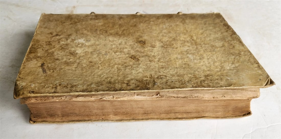 1566 AELIUS ARISTIDES ORATORIS CLARISSIMI antique VELLUM BOUND FOLIO rare - 11