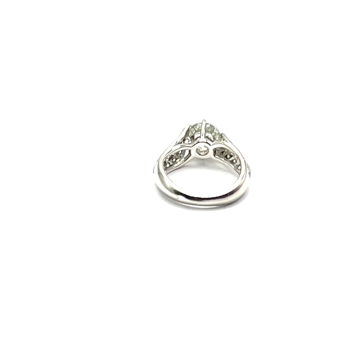 Authentic! Van Cleef & Arpels Platinum 1.88ct VVS1 E Diamond Engagement Ring GIA - 2