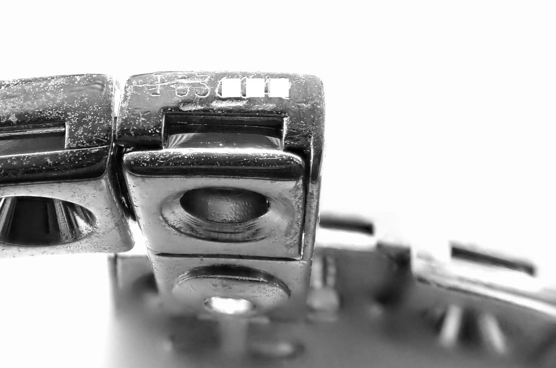 Rare! Authentic Cartier Tectonique 18k White Gold Diamond Tennis Bracelet - 9