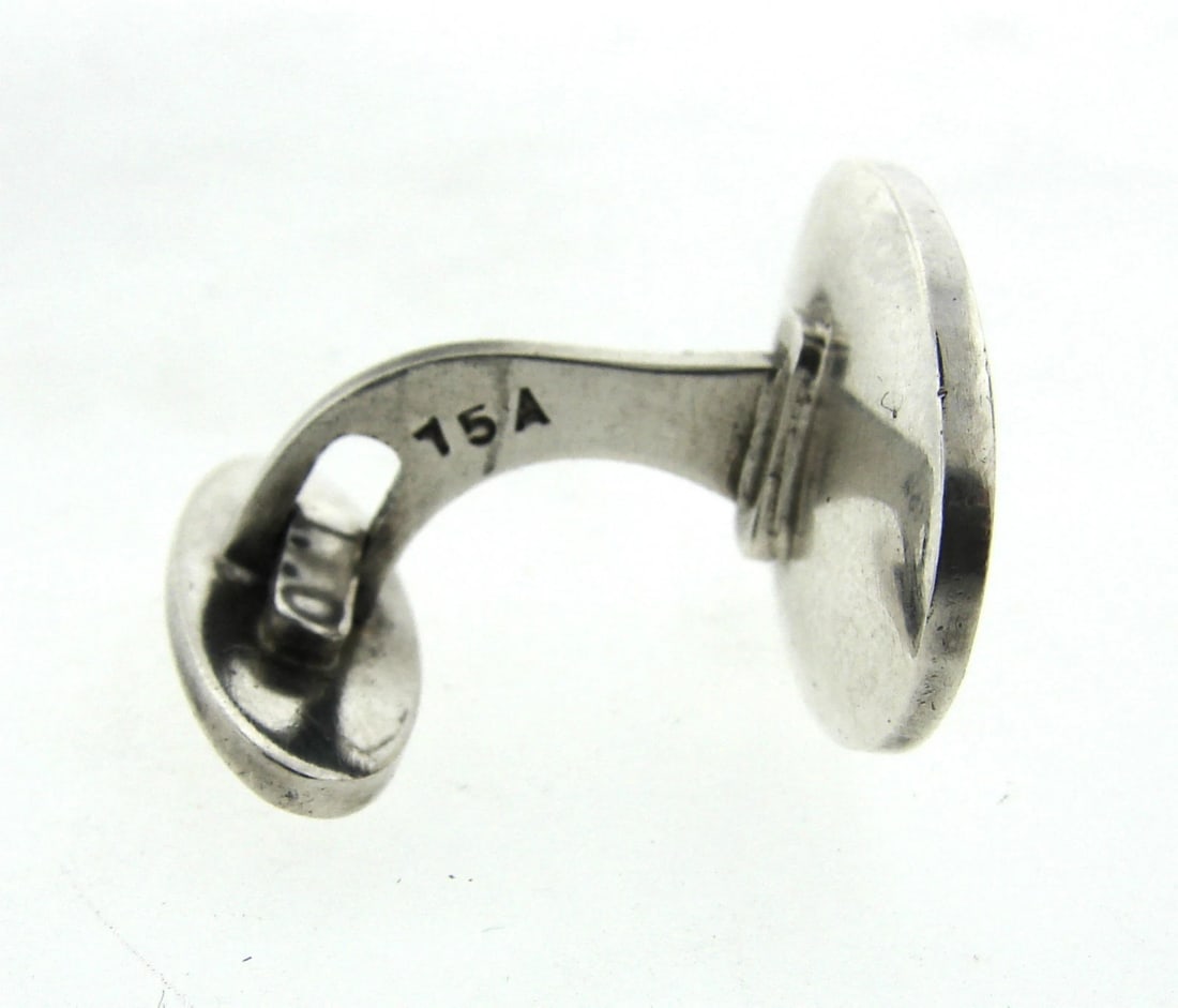 CHIC Jensen Denmark Sterling Silver Cufflinks! - 2