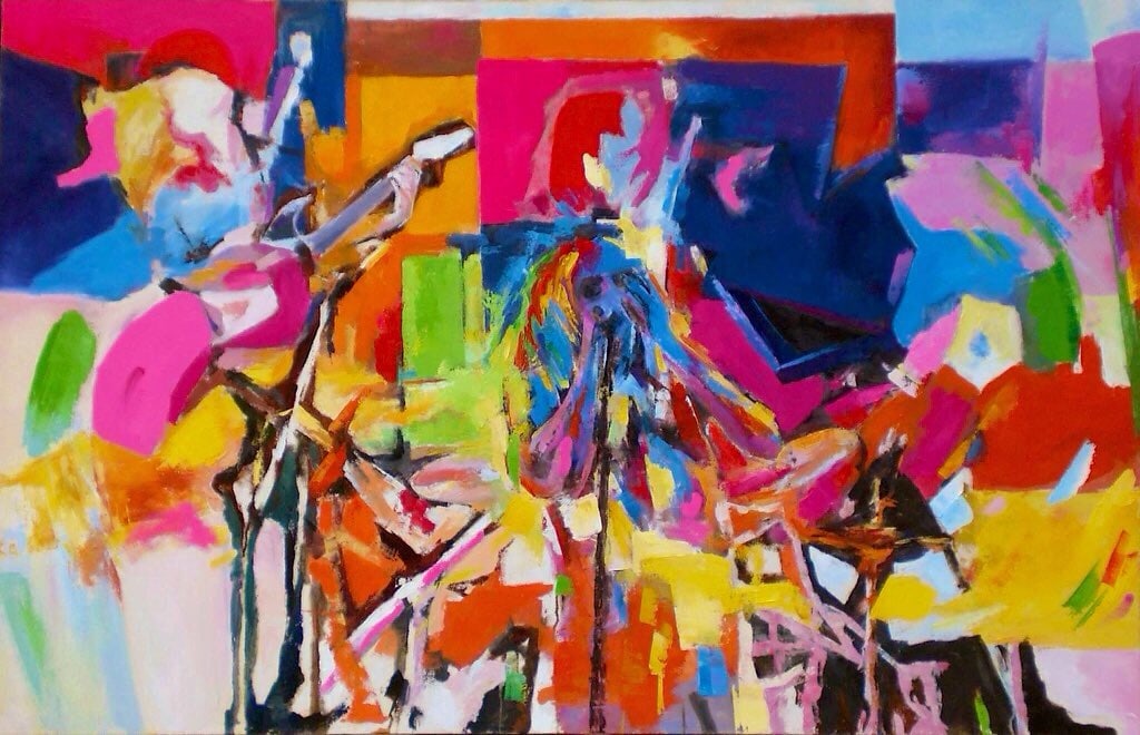 Oil painting Heavy metal Vadim Os'onov: Title: Oil painting Heavy metal Vadim Os'onov Description: 10AXE Painter: Os'onov Vadim Size: 140x90 cm/55x35,4 inch Components: oil, canvas Original painting CONDITION: excellent ERA: 2004 Vadim