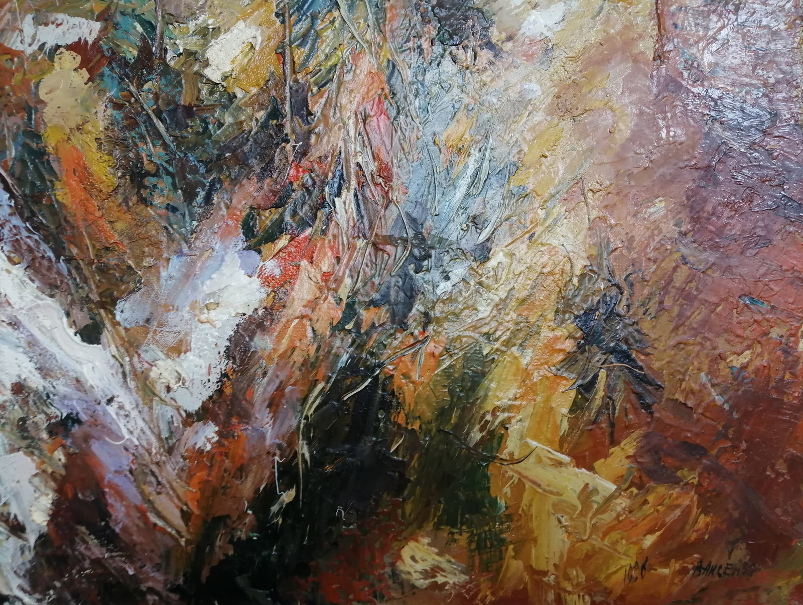 Oil painting Carpathian mountain Vadim Os'onov - 6