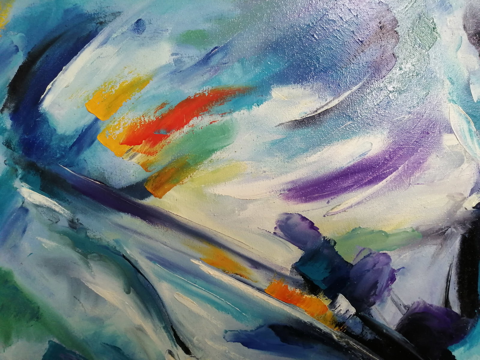 Oil painting Spirit Vadim Os'onov - 3