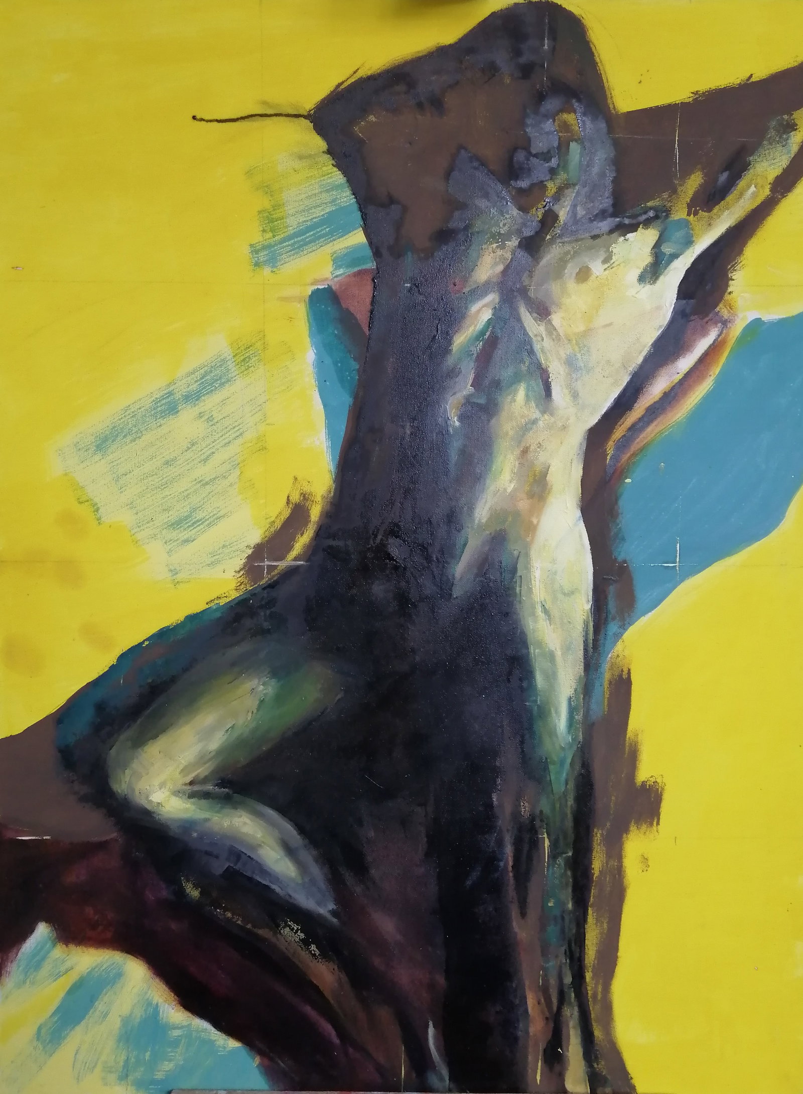 Oil painting He Vadim Os'onov: Title: Oil painting He Vadim Os'onov Description: 66AXE Painter: Os'onov Vadim Size: 120x90 cm/47.2x35.4 inch Components: oil, canvas Original painting CONDITION: excellent ERA: 2000s Vadim