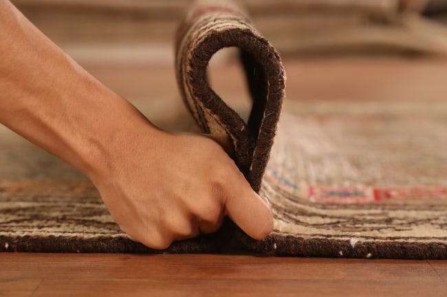 Antique Vegetable Dye Gabbeh Persian Rug 4x7 - 16