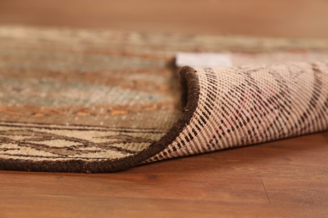 Antique Vegetable Dye Gabbeh Persian Rug 4x7 - 17