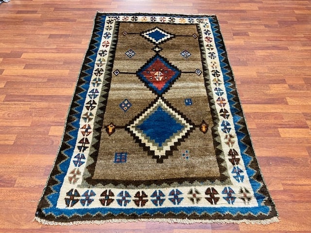 Antique Persian Tribal Gebbeh Rug-2883 (1 of 9)