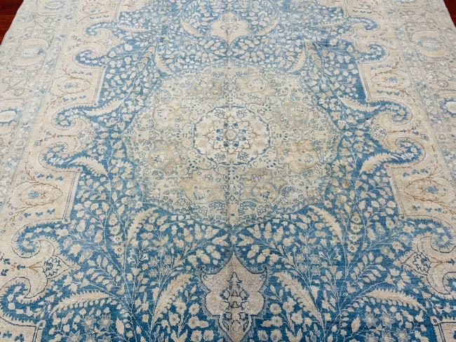 Antique Persian Tabriz rug-4873 - 3