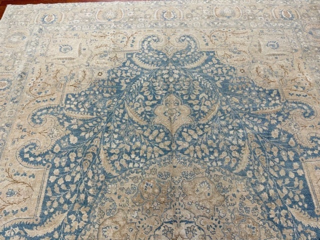 Antique Persian Tabriz rug-4873 - 6