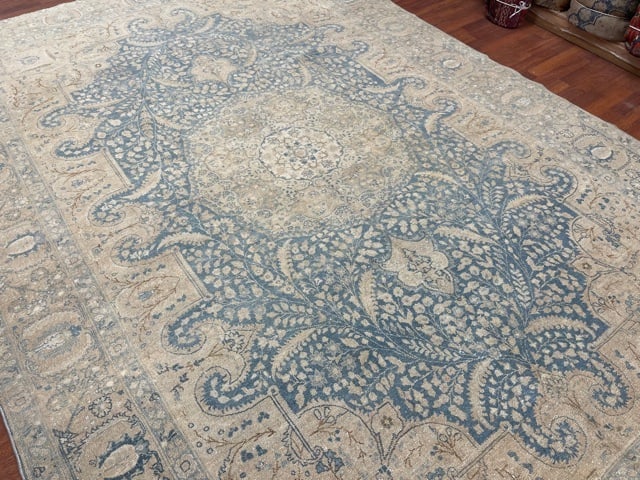 Antique Persian Tabriz rug-4873 - 8