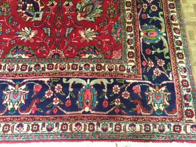 Antique Persian Tabriz-3659 - 2