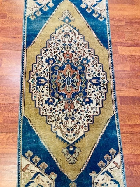 Antique Turkish vilage rug-5262 - 2