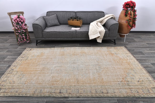 5'1'' x 8'9'' Turkish Vintage Runner Rug - 243873 (1 of 14)