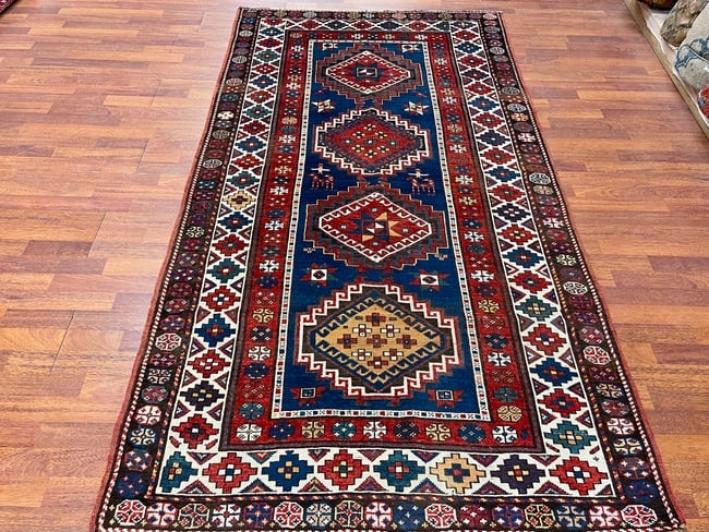 Antique Kazak Caucasian Rug-4883 (1 of 10)