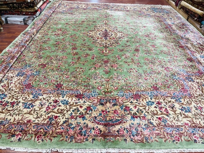 Antique Persian Kirman rug-4969 (1 of 10)
