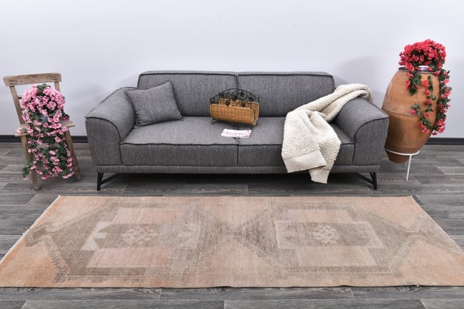 2'10'' x 8'11'' Handmade Vintage Wool Rug - 243837: Title: 2'10'' x 8'11'' Handmade Vintage Wool Rug - 243837Description:2'10'' x 8'11'' Handmade Vintage Wool Rug - 243837Origin:TurkiyeDate/Period:1960-90Materials:Wool,CottonDimension:2'10''x8'11''