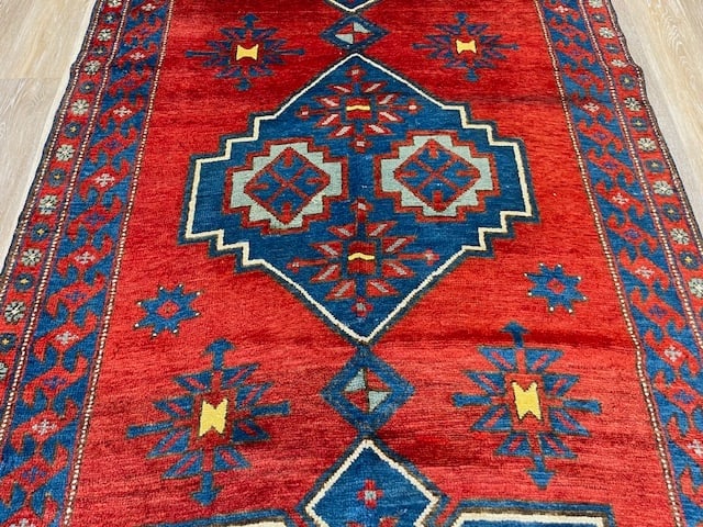 Antique Kazak Caucasian Rug-2600 - 3