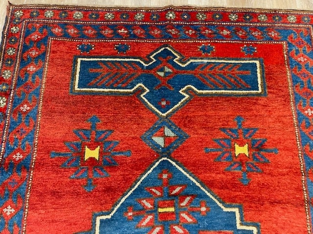 Antique Kazak Caucasian Rug-2600 - 4