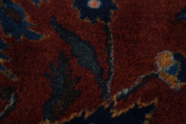 Antique Vegetable Dye Kashan Persian Large Rug 12x23 - 7